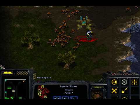 Imperial Reign Starcraft: Darkmega (imperials) vs HPM (Flood) [Part 1]