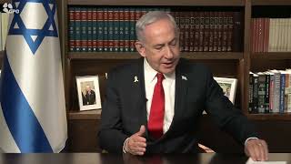 דברי ראש הממשלה נתניהו  (עדכוני משרד ראש הממשלה) - התמונה מוצגת ישירות מתוך אתר האינטרנט יוטיוב. זכויות היוצרים בתמונה שייכות ליוצרה. קישור קרדיט למקור התוכן נמצא בתוך דף הסרטון