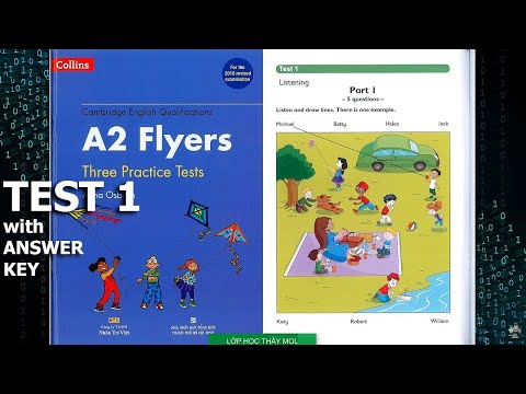 Flyers COLLINS Three Practice Tests - Listening Test 1 | Lớp Học Thầy Mol