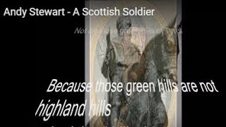 Andy Stewart - A Scottish Soldier