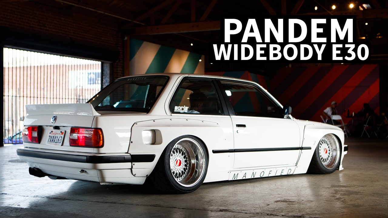 Perfect Pandem E30 BMW 3 Series Has 3.8L Swap autoevolution