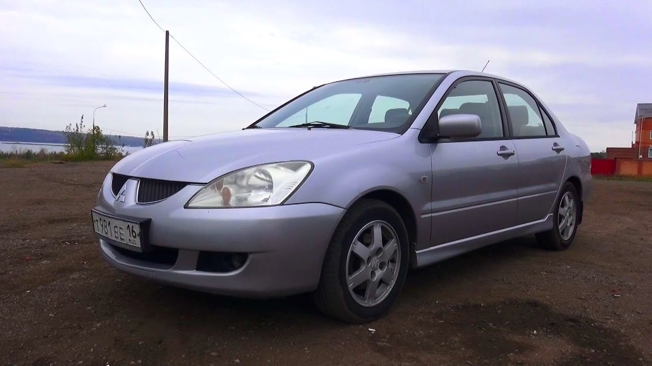 2004 Mitsubishi Lancer 1.6 AT. Start Up, Engine, and In Depth ...