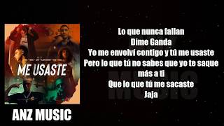 Me Usaste - Eladio Carrion X Khea X Noriel X Jon Z X Juhn X Ecko (LETRA)