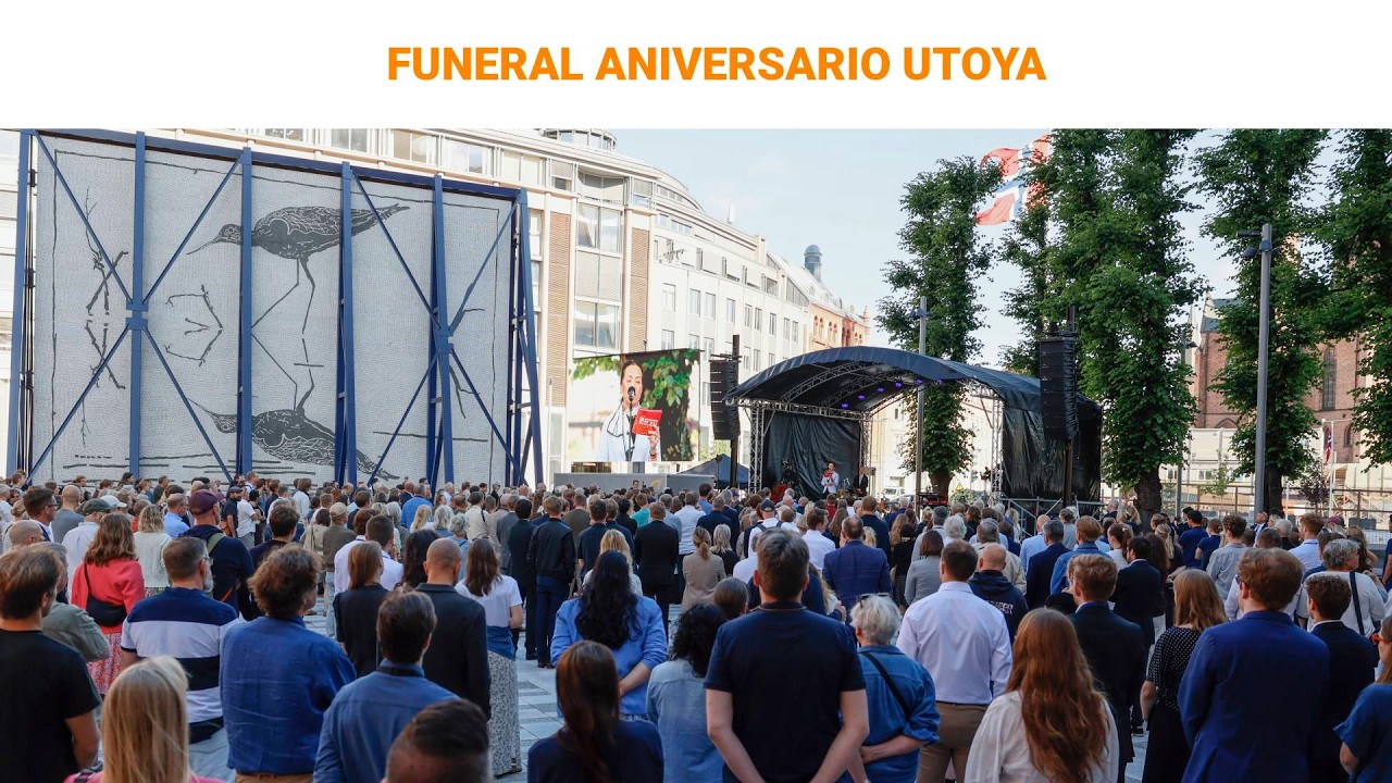 🔴DIRECTO | Los reyes de Noruega en el funeral por las víctimas del atentado de Utoya | RTVE Noticias
