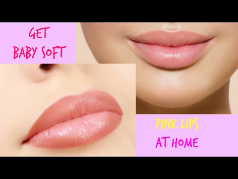 how to get pink lips naturally at home || Lighten your Dark Lips Video
