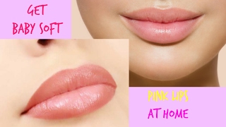 how to get pink lips naturally at home || Lighten your Dark Lips