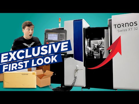 Einrichtung des neuen Tornos Swiss XT 32 – Leistung in Präzision!