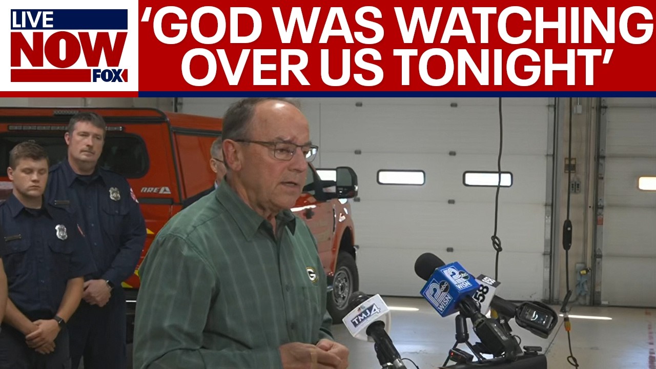 WI gov. candidate Tom Tiffany gets emotional after plane emergency water landing