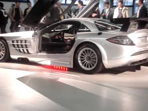 McLaren Mercedes SLR 722 exhaust note @ ZGautoshow 2008