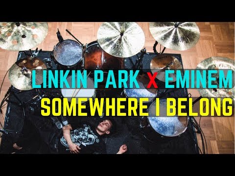 Linkin Park x Eminem - Somewhere I Belong | Matt McGuire Drum Cover Tribute