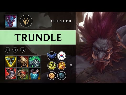 Trundle Jungle vs Zac - KR Diamond Patch 25.23