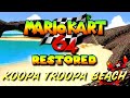 Koopa Troopa Beach Mario Kart 64 Restored