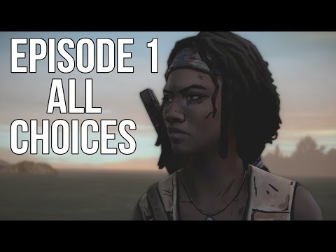The Walking Dead Michonne Episode 1 - All Choices/ Alternative Choices