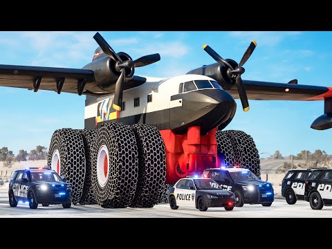 Giants Machines Crushes Cars #34 - Beamng drive