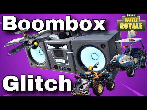 Fortnite Boombox Glitch Every Vehicle - 