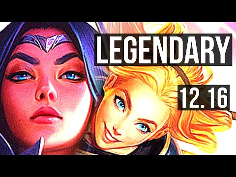 IRELIA vs LUX (MID) | 6 solo kills, Legendary, 300+ games | KR Master | 12.16