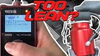 DIAGNOSE ANY VACUUM LEAK WITH THIS ONE TOOL / BMW P0171 P0174