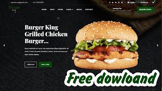 Complete Resturant /Hotel Website With Admin Panel Source Code For Free || NULLED PHP SCRIPTS