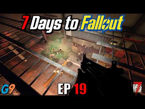 7 Days to Fallout - EP19 (Night 35 Horde VS Warehouse Base)