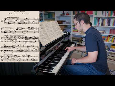 Friedrich Burgmüller op. 100 / 16 - Douce plainte