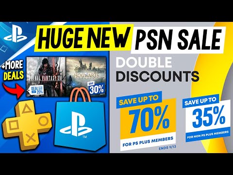 HUGE NEW PSN SALE Live Now! PS Plus Double Discounts Sale 500+ PS4/PS5 DEALS (NEW PlayStation Deals)