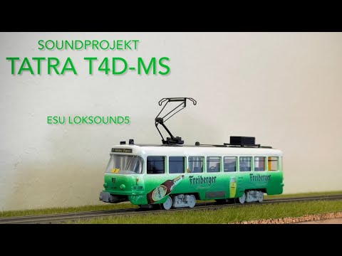 Tatra T4D-MS ESU LokSound5