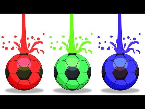 HORA DE APRENDER! | Aprendendo as Cores com Bolas Coloridas! | Aprenda Português com Om Nom