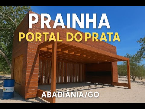 Prainha Portal do Prata – Abadiânia GO – Drone 4K