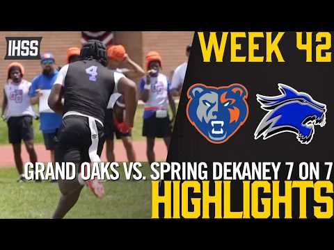 Grand Oaks Punches State Ticket With 13-7 Win Over Spring DeKaney