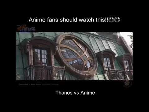 Thanos vs Anime