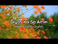 Diyos Ka Sa Amin Cover with Lyrics  (Tagalog Christian Worship Song)| Give Thanks To The Holy One