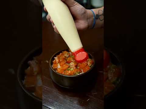 10 Minute SPICY Salmon Rice