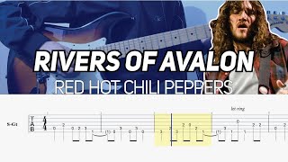 RHCP - Rivers of Avalon (Guitar lesson with TAB)