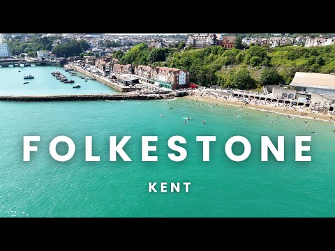 Folkestone, Kent | Travel Vlog with Original Piano/Orchestral Music (4K)