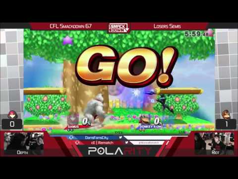 CFLS67 - Depth (Samus) vs Riot (Donkey Kong/Bayonetta) - LSF
