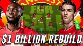 $1 BILLION DOLLAR MAN UNITED SELL WHOLE TEAM REBUILD - FIFA 19 CAREER MODE