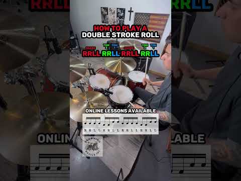 How to Play a DOUBLE STROKE ROLL like a PRO 🥁
