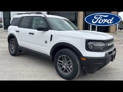2026 Ford Bronco Sport Big Bend 4x4 in White for sale at Boyer Ford Lincoln (Bobcaygeon) Ltd. in Kawartha Lakes, ON