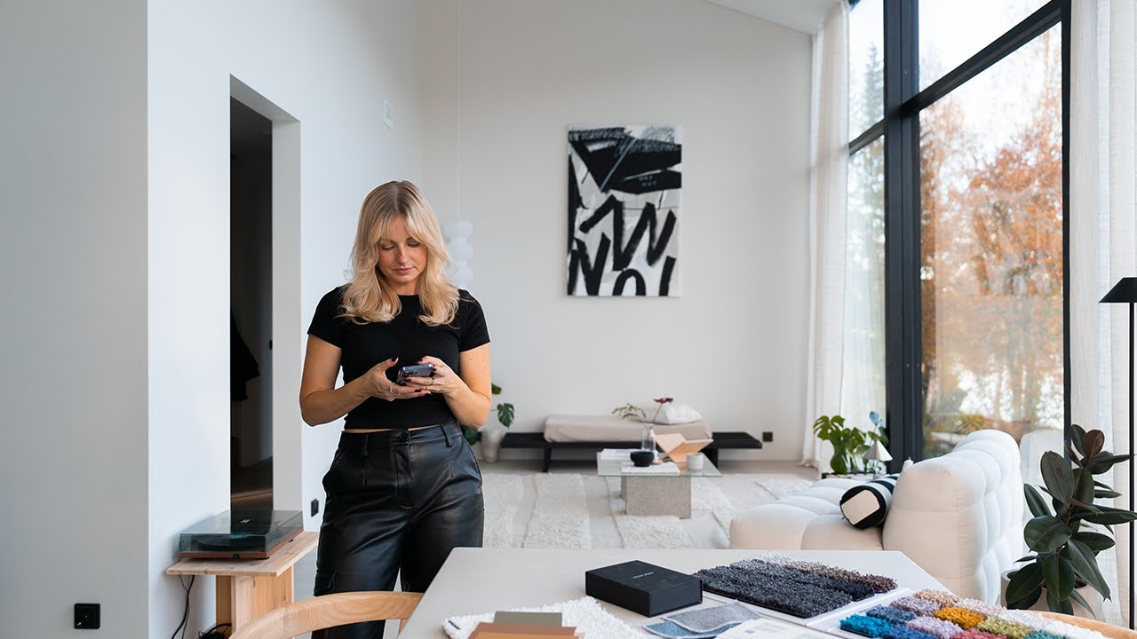 Sisustussuunnittelija Maikki Hevari