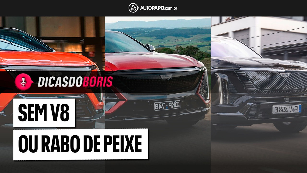 CADILLAC FAZ SUA ESTREIA OFICIAL NO BRASIL COM TRÊS SUVS ELÉTRICOS