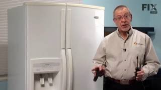 Whirlpool Refrigerator Repair: How to Replace the Control Bracket