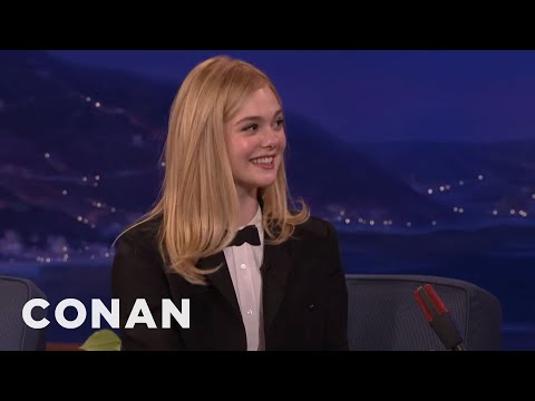, title : 'Elle Fanning Lies To Uber Drivers  - CONAN on TBS'