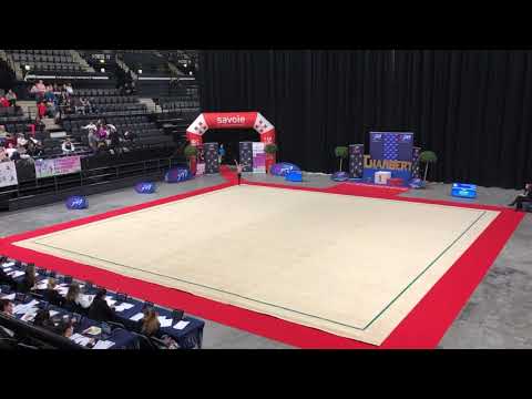 DELFINO DUBOIS Zoé Championnat de France GR 2019