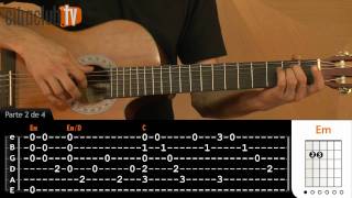 Sozinho - Caetano Veloso (aula de violão completa)