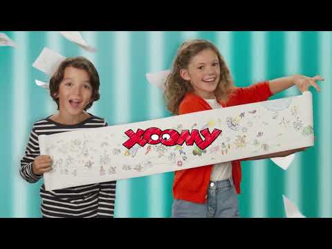 xoomy - Maxi rouleau - Plastique créatif - Supports de dessin et coloriage