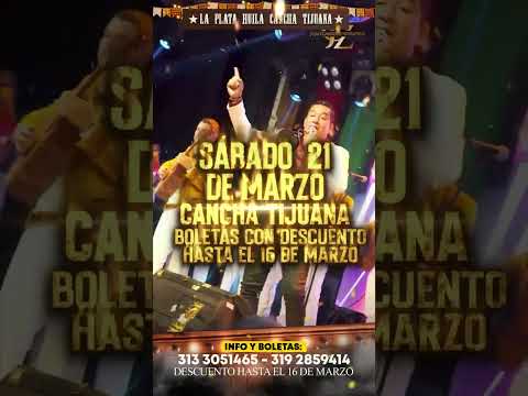 CONCIERTO ANDRES FRANCO Y JUAN CARLOS ZARABANDA LA PLATA HUILA JJLAVOZ  - WHATSAPP: 3163142257