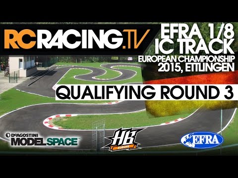 EFRA 1/8th Track IC Euros - Qualifying Round 3 - Top Heats