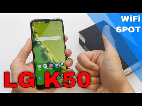 LG K50 - How to set up a Wifi Hotspot