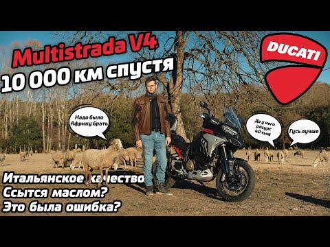  
            
            Обзор и отзыв владельца Ducati Multistrada после 10,000 километров пути

            
        