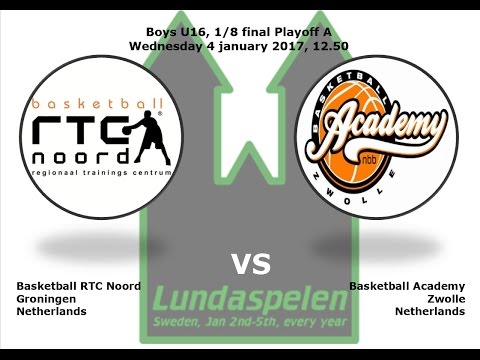 Lundaspelen 2017, RTC Noord BU16 - BA Zwolle BU16, 1/8 final, Play-off A